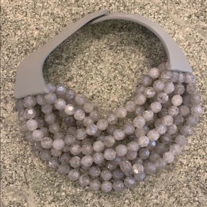 Fairchild Baldwin gray choker necklace
